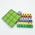 Vỉ đồ chơi xếp hình học chữ và số 72 mảnh bằng nhựa