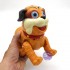 Hộp đồ chơi chó mặt xệ nhảy cảm ứng mắt đèn dùng pin 0550