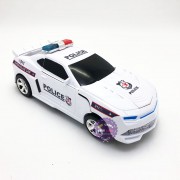 Hộp đồ chơi xe ô tô cảnh sát biến hình Robot có đèn nhạc 0906-37