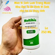 Vi sinh Multibio 250 ML làm trong nước khử mùi tanh cho hồ cá cảnh thủy sinh