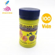 Thức ăn viên dán kính cho cá cảnh Fish Guard Food 100 viên