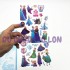 Hình dán sticker nổi 3D hình công chúa Frozen