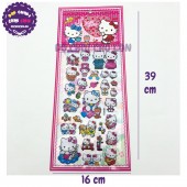 Hình dán sticker nổi 3D hình mèo Kitty