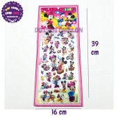 Hình dán sticker nổi 3D hình chuột Mickey