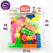 Bộ đồ chơi lắp ráp mô hình 48 mảnh ghép bằng nhựa 195-62
