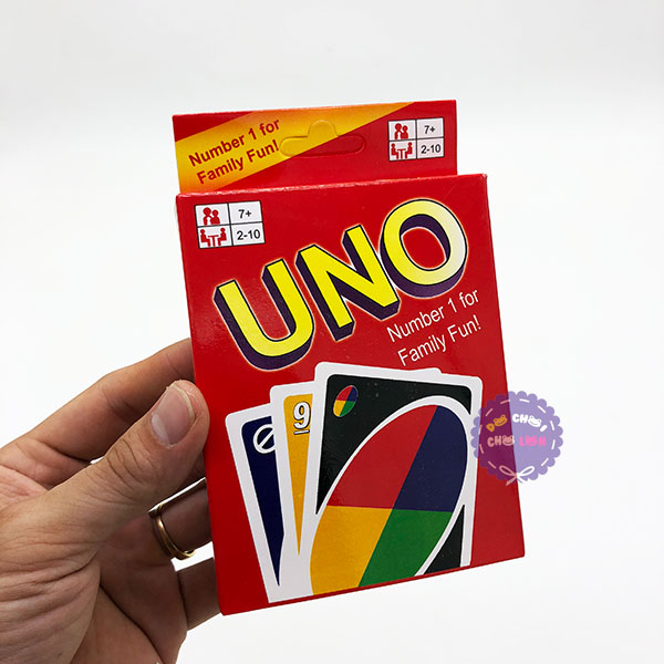 Bộ bài Uno 108 lá bằng giấy cứng