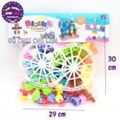 Bộ đồ chơi lắp ráp đu quay, công viên Blocks Paradise 205-18