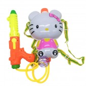 Bộ đồ chơi súng thụt nước & ba lô dự trữ nước mèo Hello Kitty