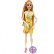 Đồ chơi búp bê gái mặc váy 12 khớp nối