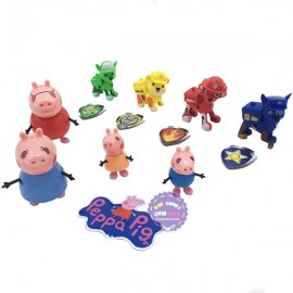 Hộp đồ chơi chó Paw Patrol & heo Peppa Pig