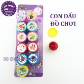 Con dấu đồ chơi cho bé in hình hoạt hình bằng nhựa