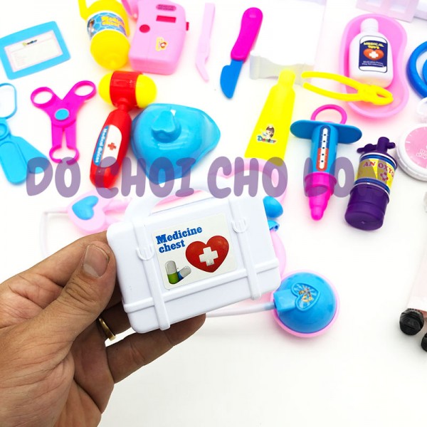 Bộ đồ chơi làm bác sĩ 24 món dụng cụ y tế LT506-3T