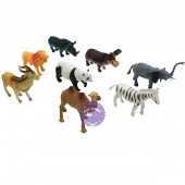 Bộ đồ chơi các loài thú rừng 8 con bằng nhựa Animal Set