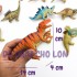 Bộ đồ chơi 12 mô hình các loài khủng long CHÍT bằng nhựa K13
