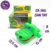 Hộp đồ chơi cá sấu cắn tay bằng nhựa 2205A