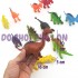 Bộ 12 con khủng long màu đủ mẫu bằng nhựa Dinosaur Q603C