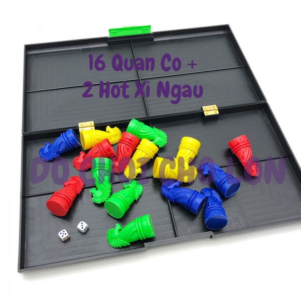 Bộ đồ chơi bàn cờ Cá Ngựa LỚN bằng nhựa SIZE 44 x 43 cm