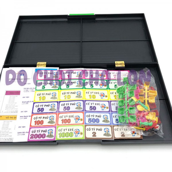 Bộ đồ chơi bàn cờ Tỷ Phú LỚN bằng nhựa SIZE 44 x 43 cm