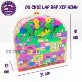 Cặp đồ chơi lắp ráp xếp hình 4 chong chóng bằng nhựa LT0812