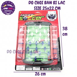 Vỉ đồ chơi bàn Bóng Đá Bi Lắc 8 Tay Nắm SIZE 25x22 cm 20086-2