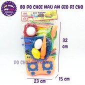 Đồ chơi giỏ đi chợ LỚN, CA MEN đựng cơm bằng nhựa Bích Phương