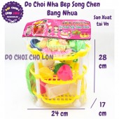 Đồ chơi nhà bếp sóng chén BP-80 bằng nhựa size 28x24x17cm