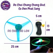 Đồ chơi chong chóng giựt có đèn phát sáng đường kính 25 cm