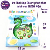 Hộp đồ chơi đập chuột hình con THIÊN NGA phát nhạc dùng pin