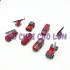 Hộp 8 xe cứu hỏa đồ chơi mô hình bằng sắt 1:64 G0388E
