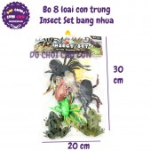 Bộ đồ chơi 8 loài côn trùng bằng nhựa Insect SET 929-79