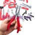 Hộp đồ chơi kìm búa dụng cụ sửa chữa 28 món Tool Set bằng nhựa KY1068-063