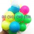 Đồ chơi bóng nhựa nhiều màu 20 trái túi lưới size 5.5 cm