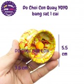 Đồ chơi con quay Yoyo bằng sắt 1 cái size 5.5 cm