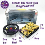 Hộp đồ chơi xe tăng Tank Chariot điều khiển từ xa vô lăng AKX525-2