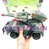 Hộp đồ chơi xe tăng phòng thủ tên lửa điều khiển từ xa đèn nhạc 3D 168-22