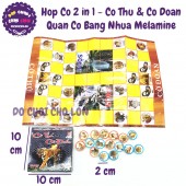 Cờ Thú Và Cờ Đoán Liên Hiệp Thành - Cờ 2 in 1 bằng nhựa Melamine