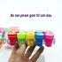 Bộ 10 con dấu đồ chơi cho bé in hình số, trái cây hoặc mặt cười
