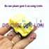 Vỉ đồ chơi 5 xe công trình hình mặt cười bằng nhựa chạy trớn 951-10A