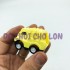 Vỉ đồ chơi 5 xe công trình hình mặt cười bằng nhựa chạy trớn 951-10A