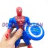 Vỉ đồ chơi mô hình Người Nhện Spider Man + Khiên bằng nhựa có đèn JH475Z