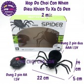 Hộp đồ chơi con nhện điều khiển từ xa có đèn Z2113
