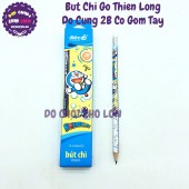 Bút chì gỗ Thiên Long TP-GP009/DO độ cứng 2B Điểm 10 có gôm tẩy