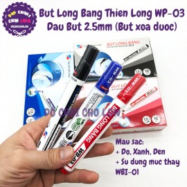 Bút lông bảng Thiên Long WB-03 bút Thiên Long xóa được WB03 đầu bút 2.5mm
