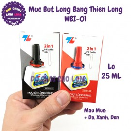 Mực Bút Lông Bảng Thiên Long WBI-01 2 in 1 WBI01 25ml