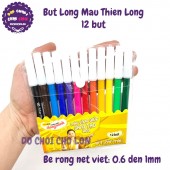 Bút lông màu Thiên Long Colokit 12 màu FP-01