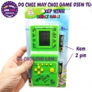 Đồ chơi máy chơi game điện tử xếp gạch, xếp hình (kèm pin) - Game Xếp Hình
