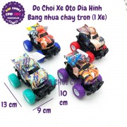 Đồ chơi xe ô tô địa hình bánh bao su bằng nhựa chạy trớn GB6675