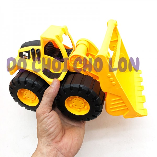 Đồ chơi xe công trình VÀNG bằng nhựa chạy trớn size 25 cm WQ TOYS 908