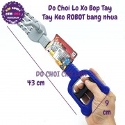 Đồ chơi lò xo bóp tay tay kéo ROBOT bằng nhựa 1578MP