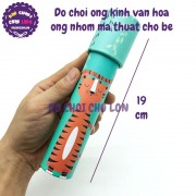 Đồ chơi ống kính vạn hoa ma thuật ống nhòm đa sắc cho bé dài 19 cm